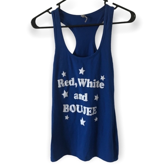 3/$15 next level red white and boujee tank top - Picture 1 of 8